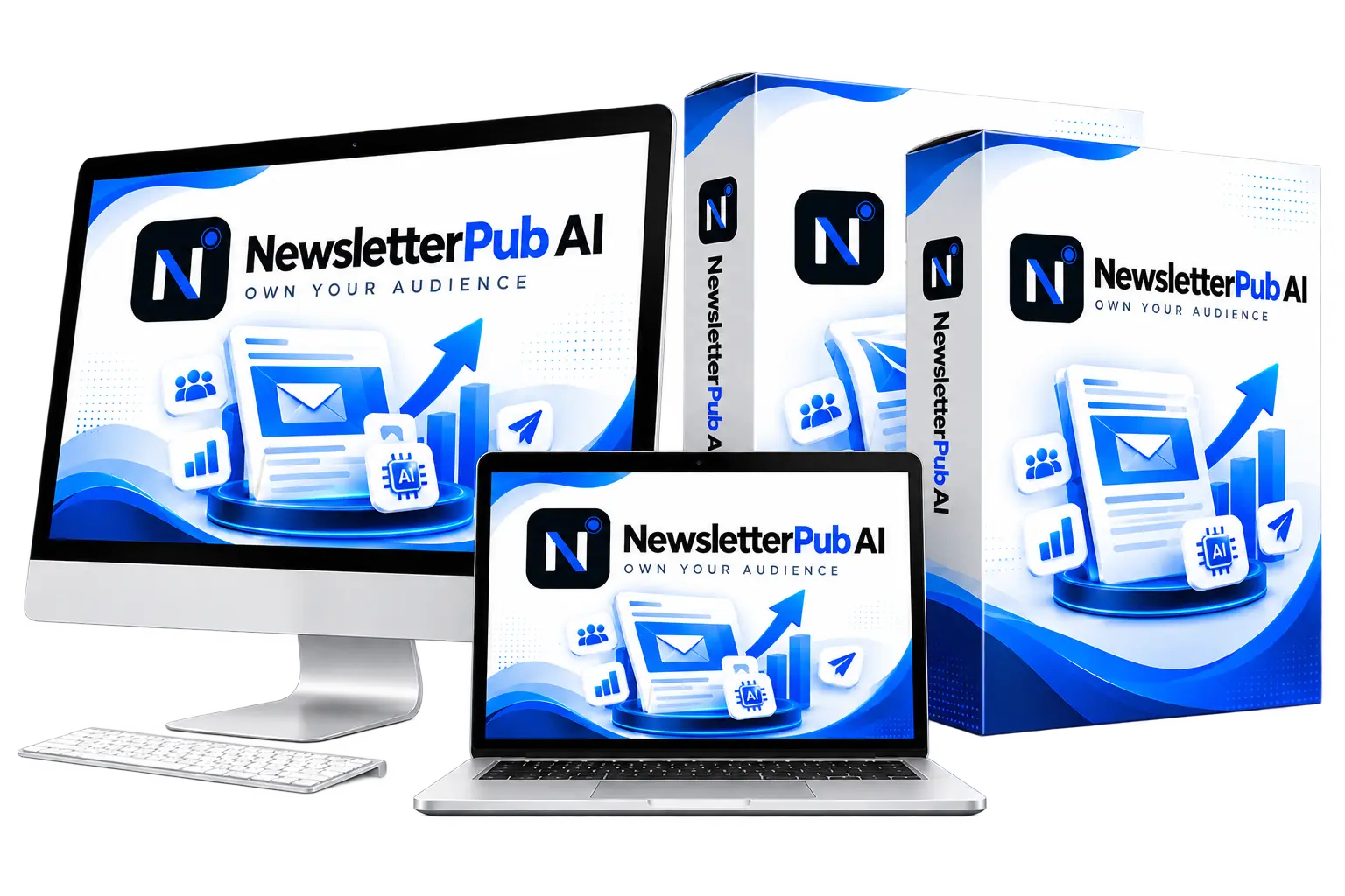 NewsletterPub AI product showcase